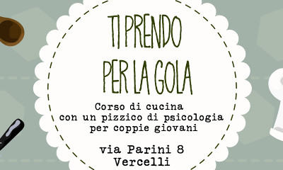 Corso di cucina con un pizzico di psicologia per coppie giovani